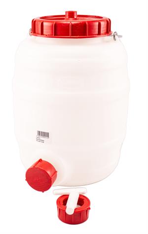 Vinballon/massegæringsfad, 15 liter.